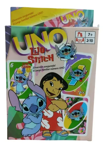 CARTAS UNO LILO Y STITCH